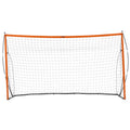 Portable Soccer Goal 12x6ft Steel Fiberglass Outdoor Training Net