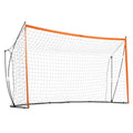 Portable Soccer Goal 12x6ft Steel Fiberglass Outdoor Training Net