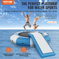 Water Trampoline 10ft Inflatable Bounce Platform Slide Ladder Pump