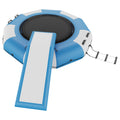 Water Trampoline 10ft Inflatable Bounce Platform Slide Ladder Pump