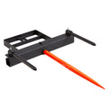 Hay Spear Bale 726kg Skid Steer Loader Tractor Bucket Attachment