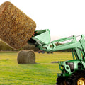 Hay Spear Bale 726kg Skid Steer Loader Tractor Bucket Attachment