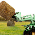 Hay Spear Bale Spears 1360kg Skid Steer Loader Tractor Bucket