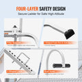 Ladder Stabilizer 2 in 1 Extension Wall Hook Steel Heavy-Duty