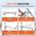 Ladder Stabilizer Adjustable Feet Extension 330lbs Weight Rating