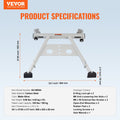 Ladder Stabilizer Adjustable Feet Extension 330lbs Weight Rating