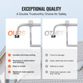 Ladder Stabilizer Heavy Duty Steel Wing Roof Hook