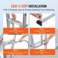 Ladder Stabilizer Heavy Duty Steel Wing Roof Hook