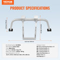 Ladder Stabilizer Heavy Duty Steel Wing Roof Hook