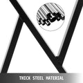 Metal Table Legs Set of 2 Black 28