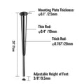 Hairpin Table Legs Metal Coffee Desk 28