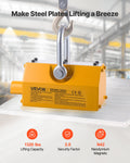 Permanent Magnetic Lifter 600kg N42 Neodymium Steel Plate