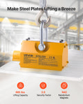 Permanent Magnetic Lifter 400kg N42 Neodymium Steel Plate