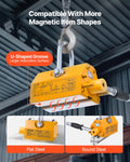 Permanent Magnetic Lifter 400kg N42 Neodymium Steel Plate
