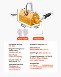 Permanent Magnetic Lifter 400kg N42 Neodymium Steel Plate