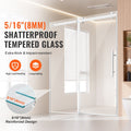 Frameless Shower Door 58-59
