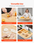 Bamboo Noodle Board Stove Cover Gas Electric Stovetop Sink Cover