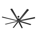 Artiss 213cm Ceiling Fan 6-Speed Remote Black Flush Mount Indoor Outdoor