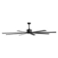Artiss 213cm Ceiling Fan 6-Speed Remote Black Flush Mount Indoor Outdoor