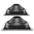 Cefito 2x Metal Roof Pipe Flashing Boot 170-355mm High Temp EPDM