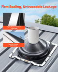 Cefito 2x Metal Roof Pipe Flashing Boot 170-355mm High Temp EPDM