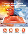 Roof Pipe Flashing Boot 254-457mm Silicone High Temp -74-225°C