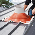 Roof Pipe Flashing Boot 254-457mm Silicone High Temp -74-225°C