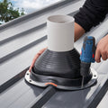 Metal Roof Pipe Flashing Boots 150-280mm EPDM High Temp 2 Pack