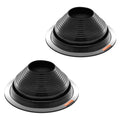 Metal Roof Pipe Flashing Boots 150-280mm EPDM High Temp 2 Pack