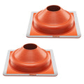 2 Pcs Metal Roof Pipe Flashing Boot Fit 170-355 mm Pipe High Temp Silicone