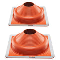 Metal Roof Pipe Flashing Boot 170-355mm High Temp Silicone 2pc