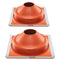 Metal Roof Pipe Flashing Boot 170-355mm High Temp Silicone 2pc