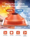 Metal Roof Pipe Flashing Boot 170-355mm High Temp Silicone 2pc