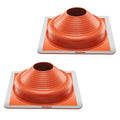 Metal Roof Pipe Flashing Boot 170-355mm High Temp Silicone 2pc