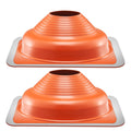 Metal Roof Pipe Flashing Boot 160-300mm 2pc High Temp Silicone
