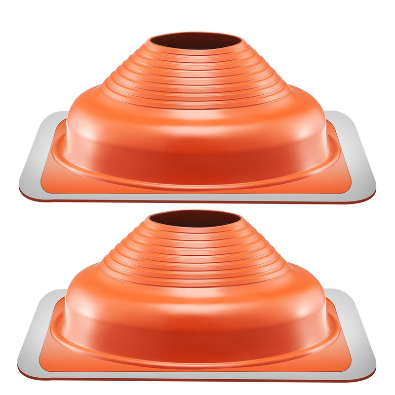 Metal Roof Pipe Flashing Boot 160-300mm 2pc High Temp Silicone