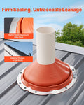 Metal Roof Pipe Flashing Boot 254-483mm Red Silicone High Temp