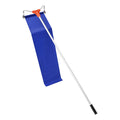 Snow Roof Rake 27cm Aluminum 1.25-5.24m Adjustable Wheels