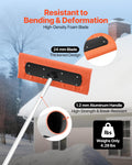 Snow Roof Rake 45cm Foam Blade 5.62m Adjustable Extension Tubes