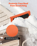 Snow Roof Rake 45cm Foam Blade 5.62m Adjustable Extension Tubes