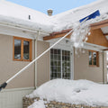 Snow Roof Rake 60cm PP Plastic Blade 1.18-5.55m Adjustable Wheels