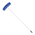 Snow Roof Rake 60cm PP Plastic Blade 1.18-5.55m Adjustable Wheels