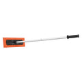 VEVOR Snow Roof Rake, 1.2m Long Reach Car Roof Snow Scraper, 45cm Foam Blade for No Scratches, Non-Slip Handle, Lightweight Snows Removal Tool for Vehicle Garage Rooftop Leaves Debris Clearing