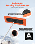 Snow Roof Rake 1.2m Reach 45cm Foam Blade Car Snow Scraper