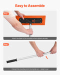Snow Roof Rake 1.2m Reach 45cm Foam Blade Car Snow Scraper