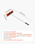 Snow Roof Rake 1.2m Reach 45cm Foam Blade Car Snow Scraper