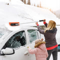 Snow Roof Rake 1.2m Reach 45cm Foam Blade Car Snow Scraper
