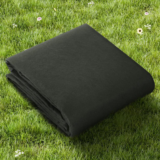 Non-Woven Geotextile Fabric 10x100FT 8OZ Ground Cover Weed Control Fabric, 3.0 x 30.5 m
