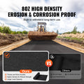 Geotextile Fabric 6x50FT 8OZ Weed Barrier Black Landscape Driveway
