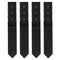Fence Post Anchor 4 Pack 8.9cm Heavy Duty Steel Repair Kit Ground Spike